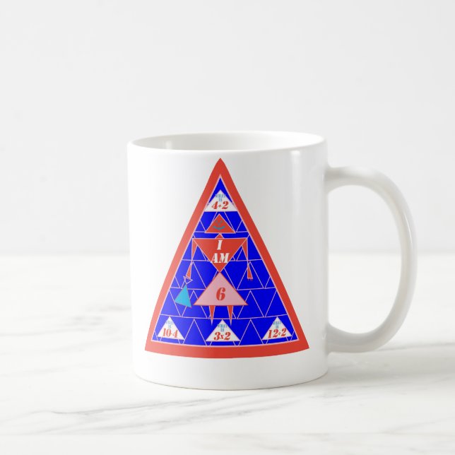 Taza De Café La Geometría-Mug-Triángulo-Edad 6 (Derecha)