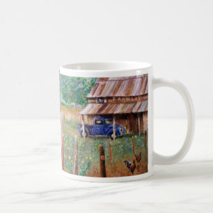 Taza De Café La ginebra de algodón vieja