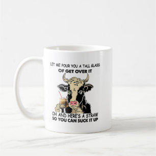 Taza De Café La Graciosa Heifer Te Trajo Un Gran Vaso Para Supe