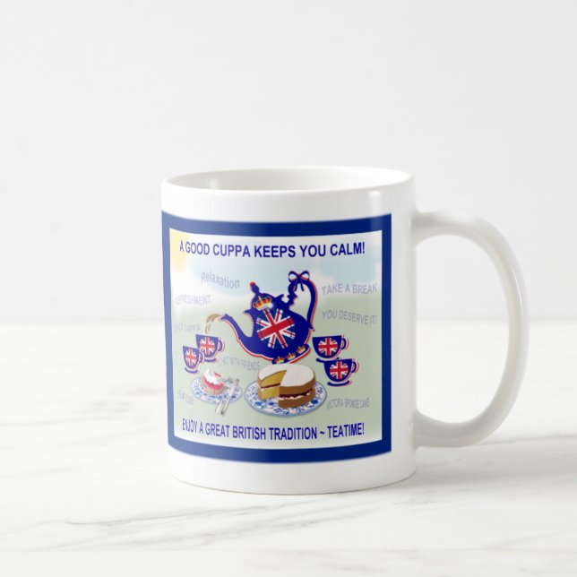 Taza De Café La Gran Cupa Británica (Derecha)