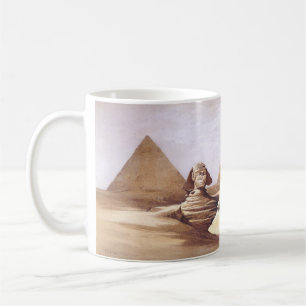 Taza De Café La Gran Esfinge, Pirámides de Giza