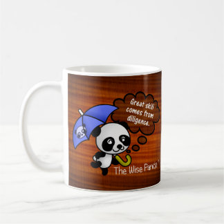 Taza De Café La gran habilidad viene de diligencia
