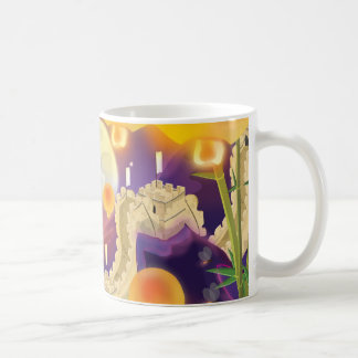 Taza De Café La Gran Muralla China de los farolillos chinos