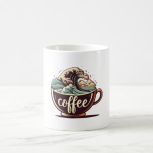 Taza De Café La Gran Ola De Café