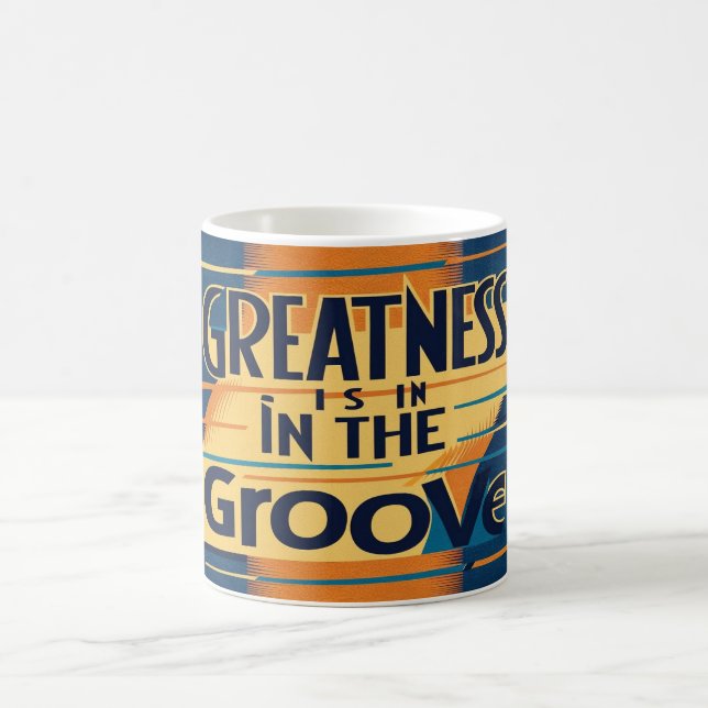 Taza De Café La grandeza está en el ritmo (Centro)