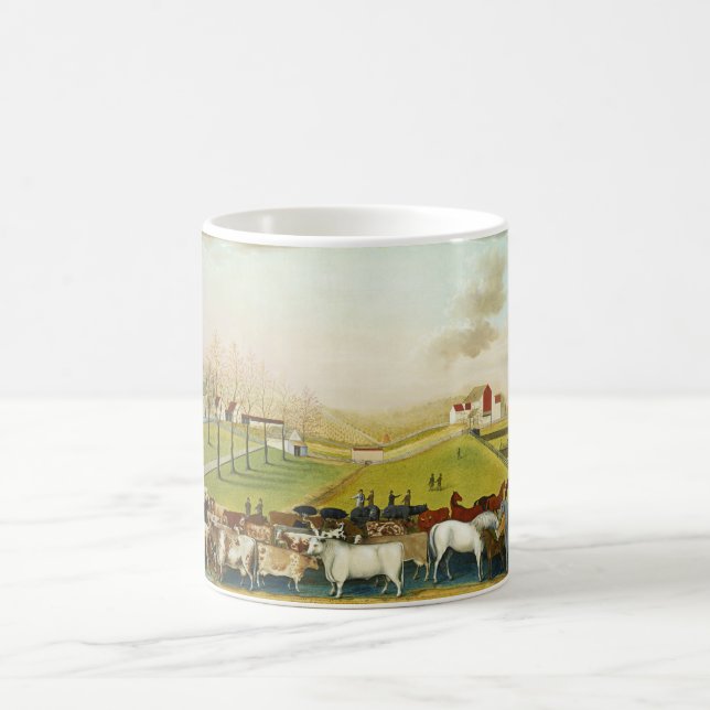 Taza De Café La granja Cornell (Pennsylvania Landscape) (Centro)