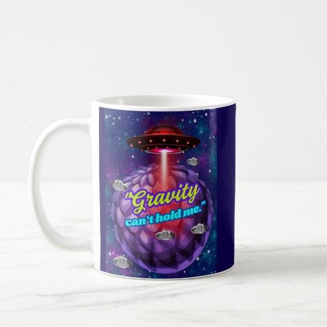 TAZA DE CAFÉ LA GRAVEDAD NO PUEDE SOSTENERME (Izquierda)