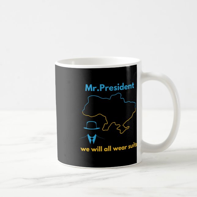 Taza De Café La guerra en Ucrania  (Derecha)