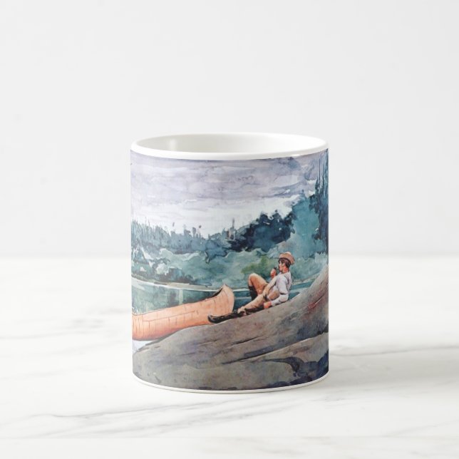 Taza De Café La Guía para la Naturaleza (de Winslow Homer) (Centro)