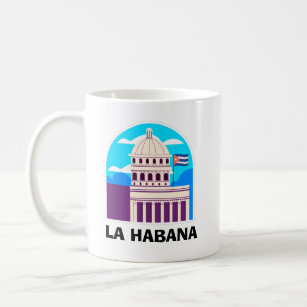 Taza De Café La Habana Cuba Vintage