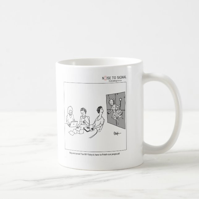 Taza De Café La hada del RFP (Derecha)