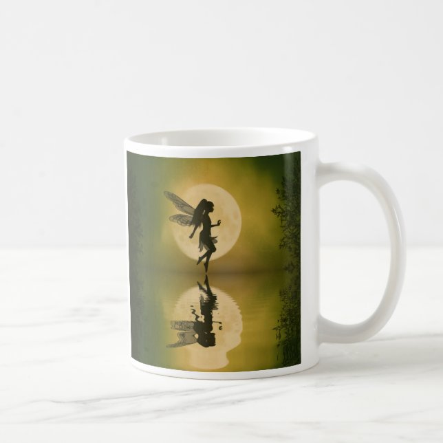 Taza De Café La hada refleja (Derecha)