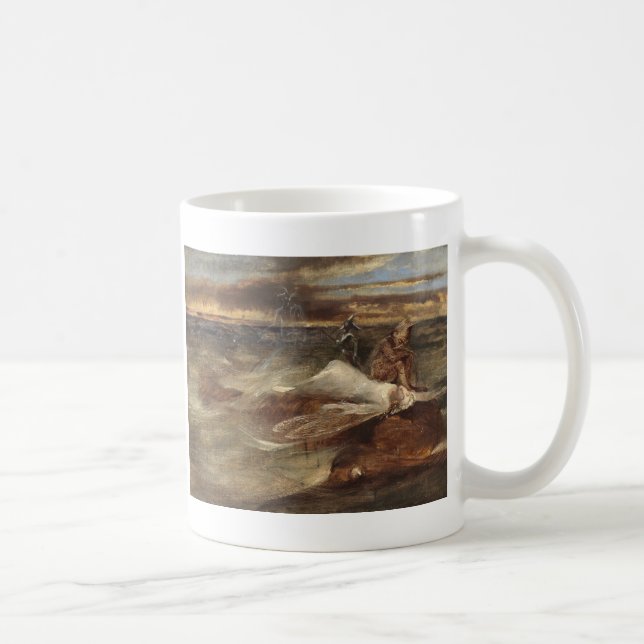 Taza De Café La hada y la serpiente de mar (Derecha)