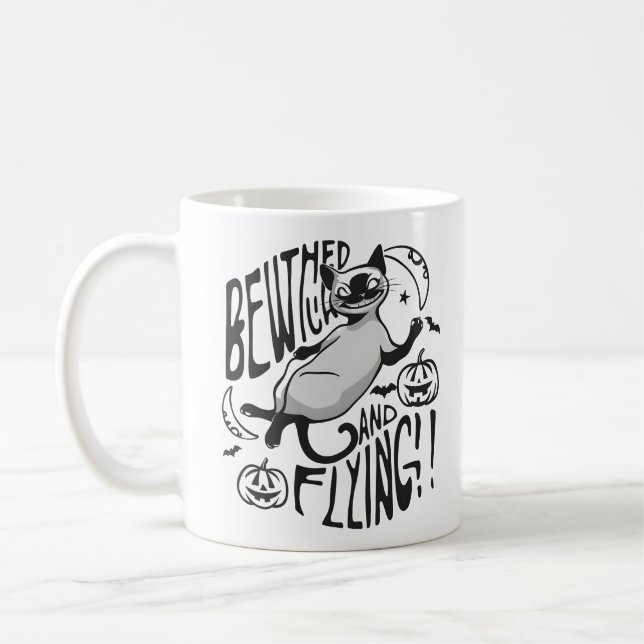 Taza De Café La hechicería siamesa: Bewitched and Soaring (Izquierda)