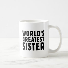 Taza De Café La hermana más grande del mundo