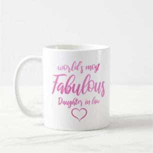 Taza De Café La hija jurídica más fabulosa del mundo