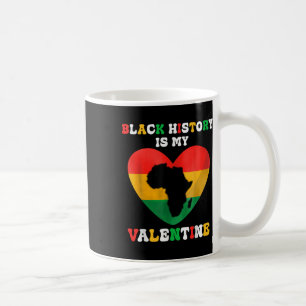 Taza De Café La historia negra aguda es mi corazón negro de San