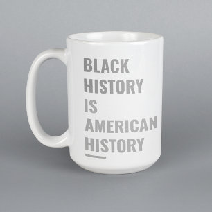 Taza De Café La historia negra es historia estadounidense - Mug