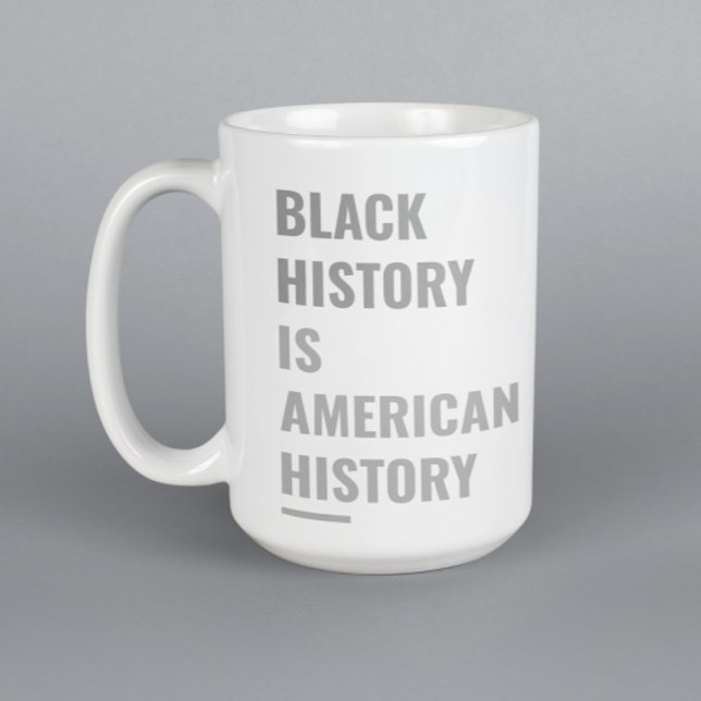 Taza De Café La historia negra es historia estadounidense - Mug (Subido por el creador)