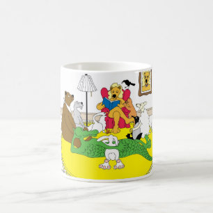 Taza De Café La hora de la historia de la peluca infantil