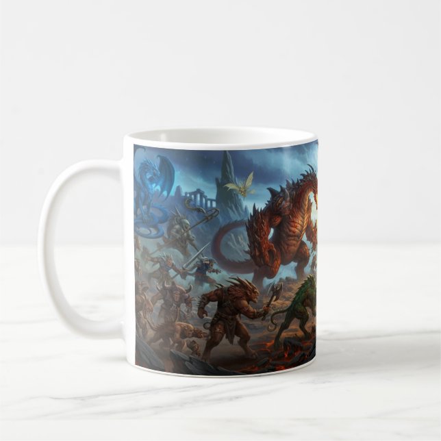 Taza De Café La Horda Desatada (Izquierda)