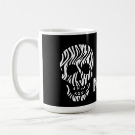 Taza De Café La idea blanco y negro vecina más fresca del