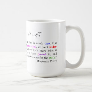 Taza De Café La identidad de Euler