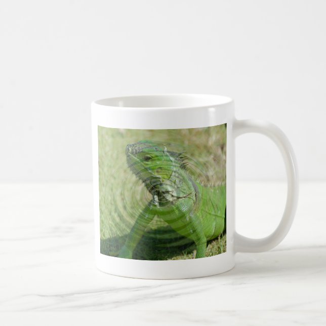 Taza De Café La iguana verde (Derecha)