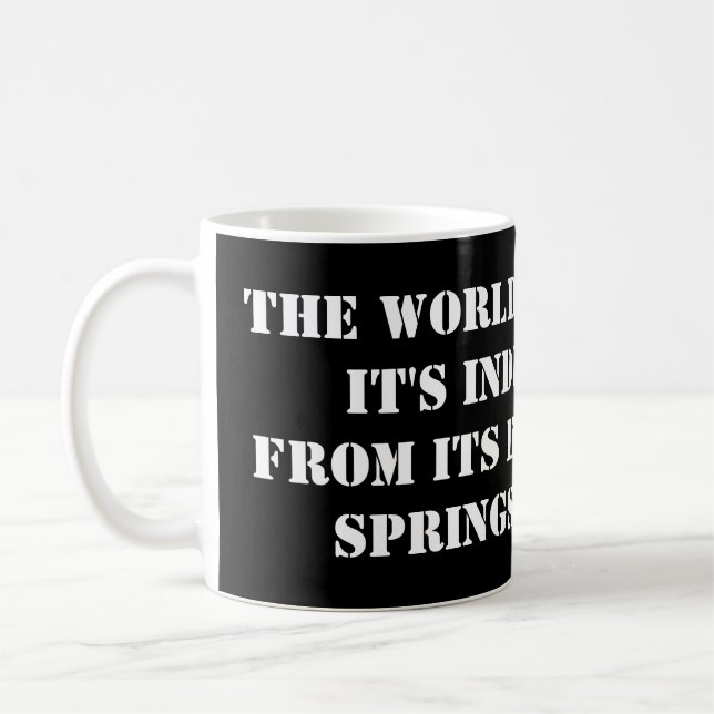 Taza De Café La indiferencia y la crueldad (Izquierda)
