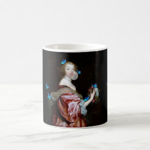 Taza De Café La inesperada llegada de las mariposas azules
