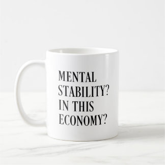Taza De Café La inflación en esta economía precios divertidos d