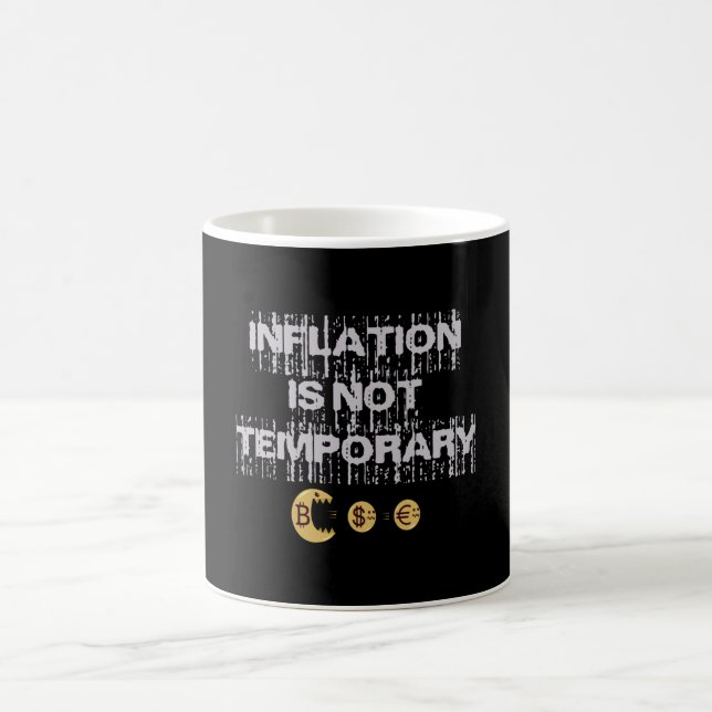 Taza De Café La inflación no es transitoria (Centro)