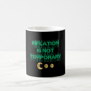Taza De Café La inflación no es transitoria