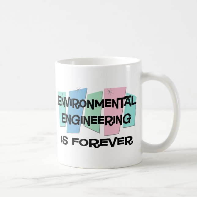 Taza De Café La ingeniería ambiental es Forever (Derecha)