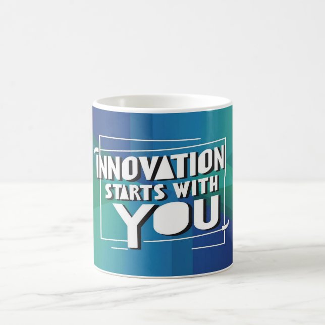 Taza De Café La innovación comienza contigo (Centro)
