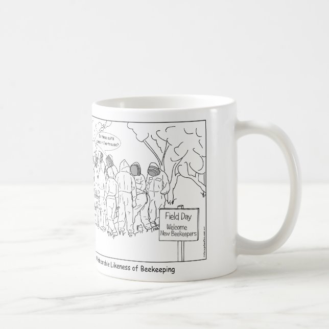 Taza De Café La insoportable probabilidad de la apicultura - Mu (Derecha)