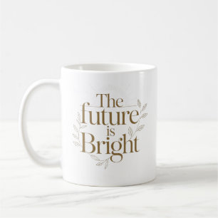 Taza De Café La inspiración para maestros: El futuro es brillan