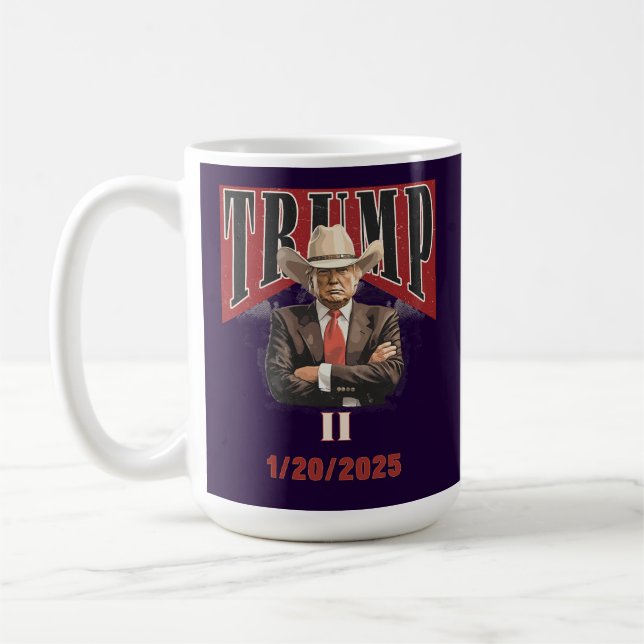 Taza De Café La investidura de Donald Trump en las elecciones d (Izquierda)
