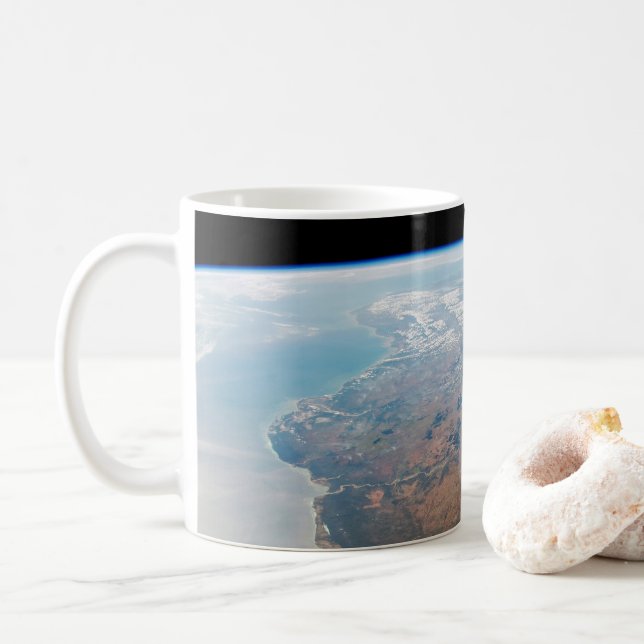 Taza De Café La Isla De Madagascar. (Con donut)