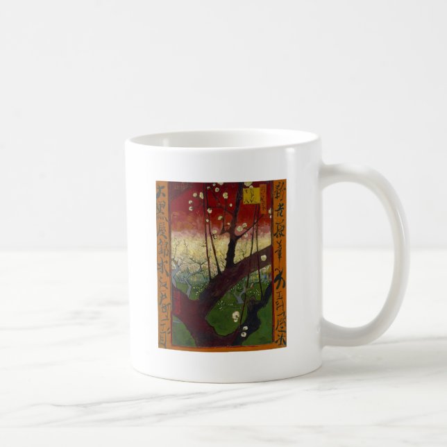 Taza De Café La japononaiserie de Van Gogh después de Hiroshige (Derecha)
