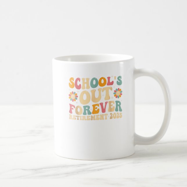 Taza De Café La jubilación de Groovy para siempre 2025 (Derecha)