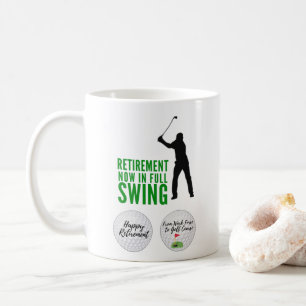 Taza De Café La jubilación está ahora en pleno apogeo