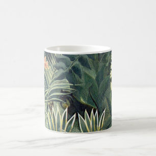 Taza De Café La jungla ecuatorial de Henri Rousseau