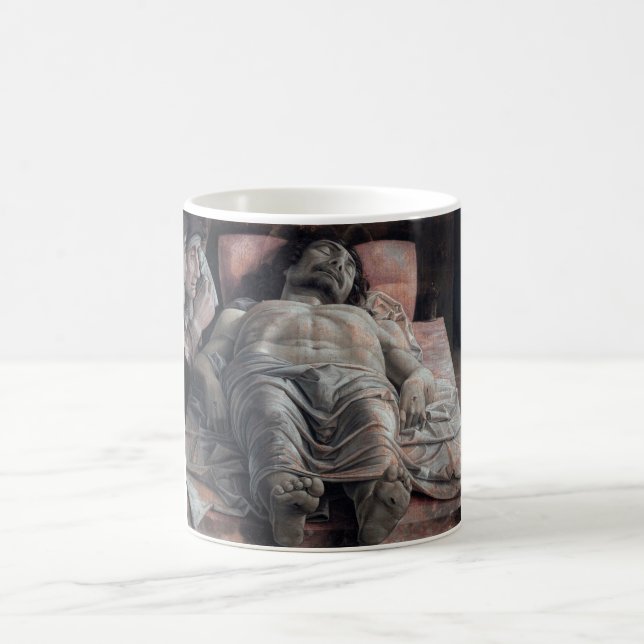 Taza De Café La Lamentación por el Cristo muerto, Mantegna (Centro)