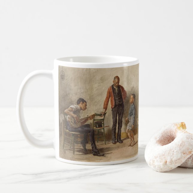 Taza De Café La lección de baile de Thomas Eakins (Con donut)