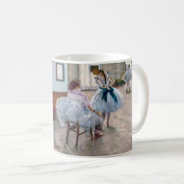 Taza De Café La lección de baile, Edgar Degas (Anverso derecho)
