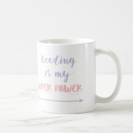 Taza De Café La lectura adaptable es mi superpoder
