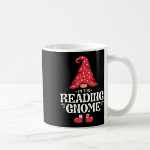 Taza De Café La lectura del Gnome Divertido de la familia del g