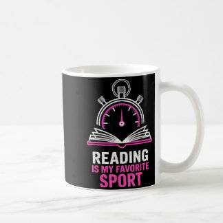 Taza De Café La lectura es el deporte favorito del amante de lo