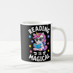 Taza De Café La lectura es una encantadora bibliotecaria unicor